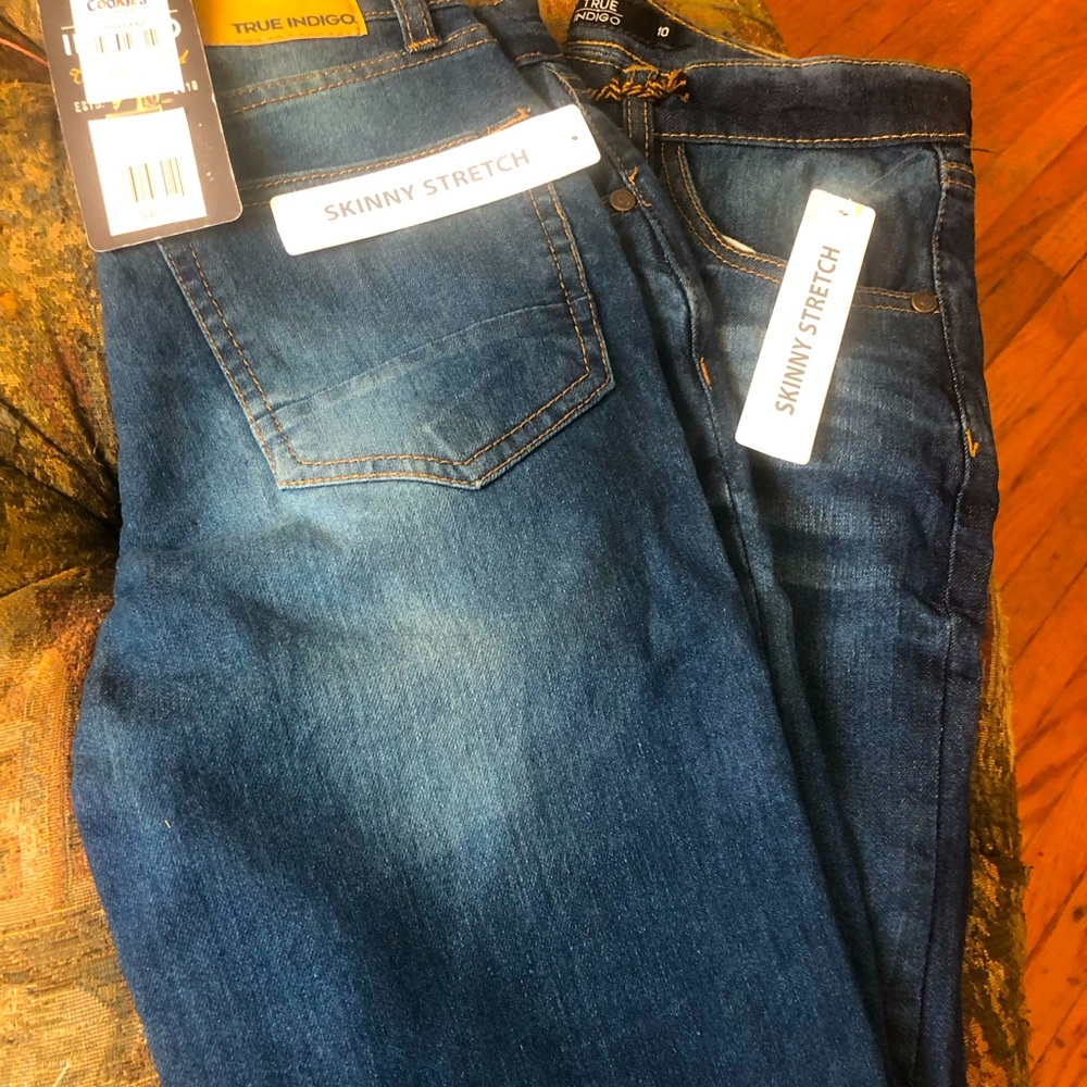 True Indigo jeans Boys Size 10 NWT
